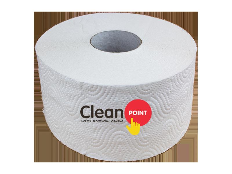 Туалетний папір Jumbo Lux 120 Clean Point